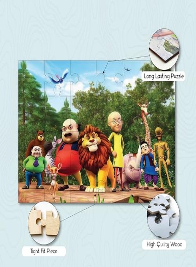 Khilonewale Kids Jigsaw Puzzle 8x12 Inch for Ages 3+, Colourful Learning Puzzle for Boys & Girls, Educational Game, Fun Gift for Kids, for Early Learning & Family Play (Jungle Friends Parade) - Image 5